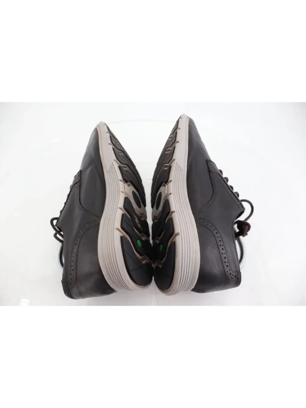 Timberland Mens Franklin Park Ox Lace Up Sneakers Size 9.5 Black Leather Shoes